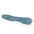 Bloom Violet Rabbit - Turquoise G-punktsvibrator med klitstimulans