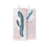 Bloom Violet Rabbit - Turquoise G-punktsvibrator med klitstimulans