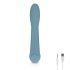 Bloom Rose - uppladdningsbar G-punkt vibrator (turkos)