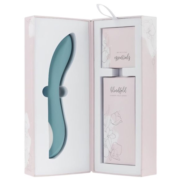 Bloom Rose - G-punkt vibrator med uppladdningsbart batteri - silikon - turkos