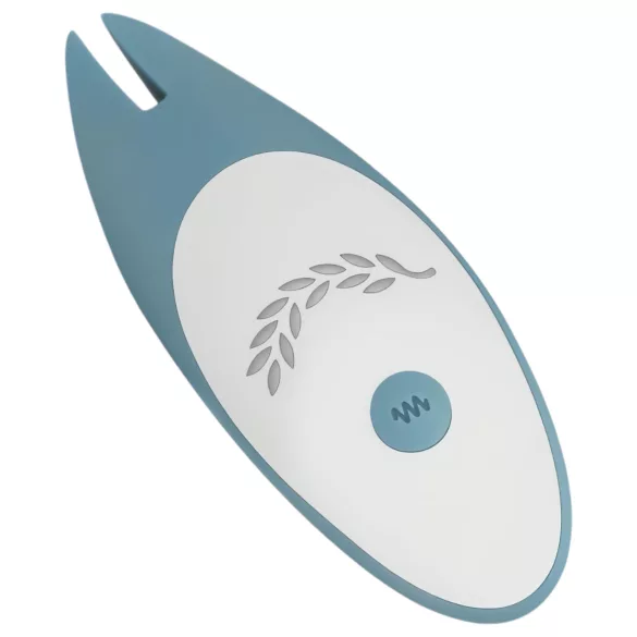 Bloom Tulip - klitorisstimulator med vibrator - uppladdningsbar silikon turkos