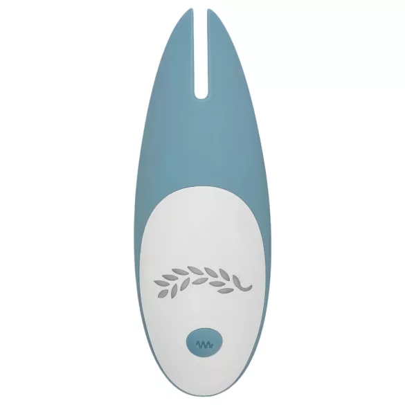 Bloom Tulip - klitorisstimulator med vibrator - uppladdningsbar silikon turkos