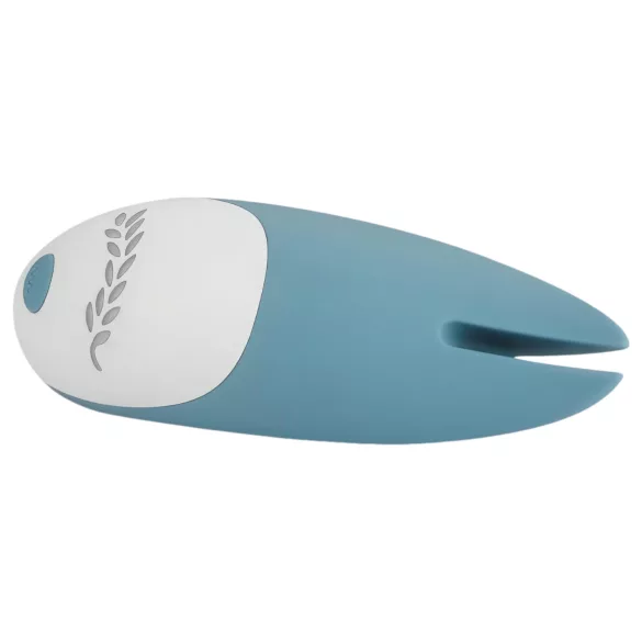 Bloom Tulip - klitorisstimulator med vibrator - uppladdningsbar silikon turkos