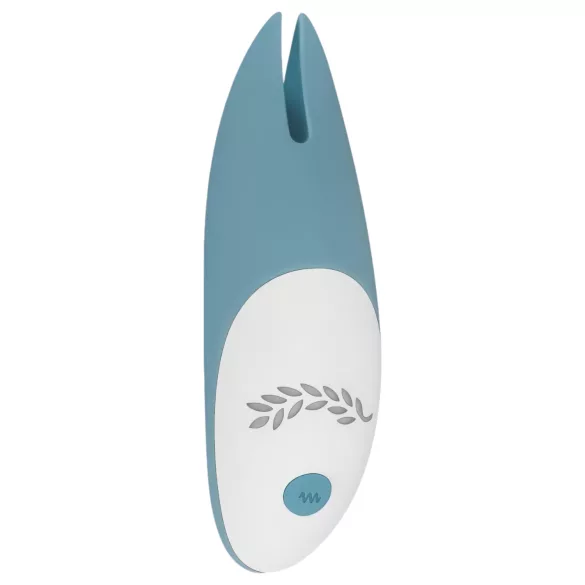 Bloom Tulip - klitorisstimulator med vibrator - uppladdningsbar silikon turkos