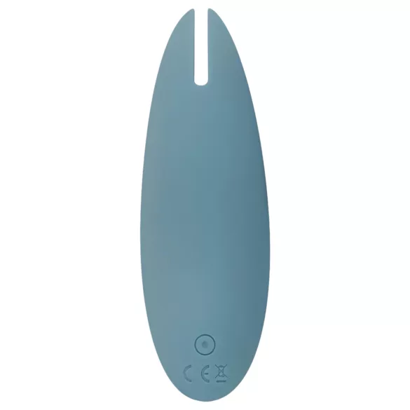 Bloom Tulip - klitorisstimulator med vibrator - uppladdningsbar silikon turkos