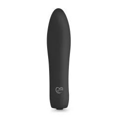 Easytoys - vibratorstav med laddningsbart batteri - svart