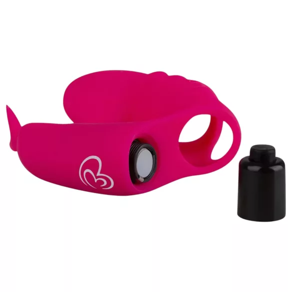 Easytoys Finger - fingvibrator med två funktioner - rosa