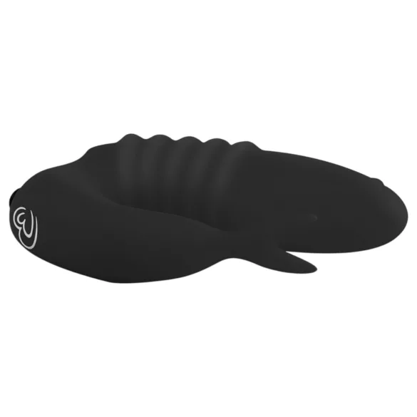 Easytoys - fingervibrator - 2-i-1 funktion - svart
