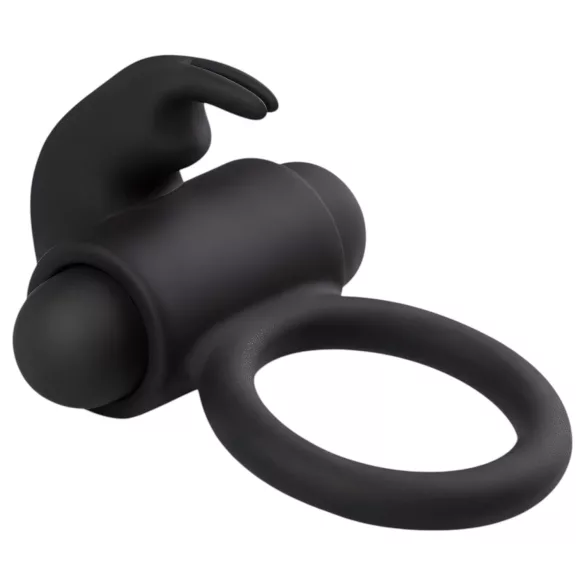 EasyToys Bunny - vibratorring för penis - svart