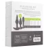 EasyToys Pleasure kit - varierat analpluggsset (svart)