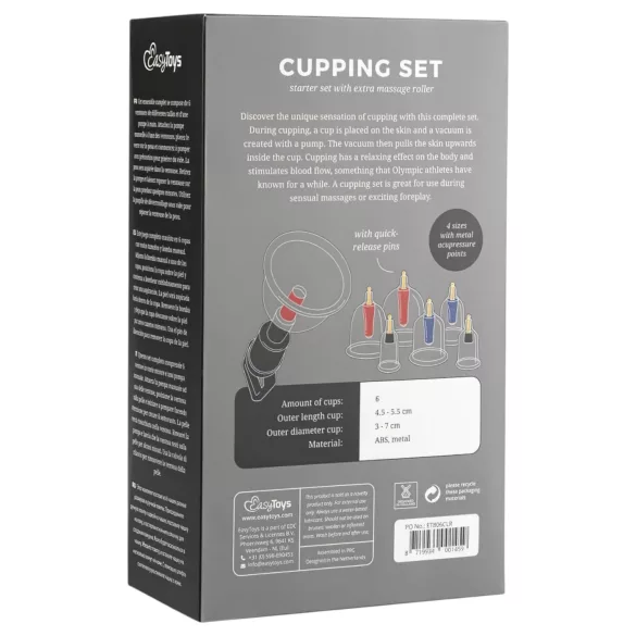 Easytoys - koppningsset - sugpump 6 delar
