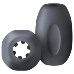 Boners - masturbator för resa - kompakt design - grå