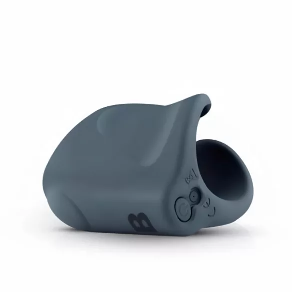 Boners - uppladdningsbar vibratoröppning onanihylsa - grå