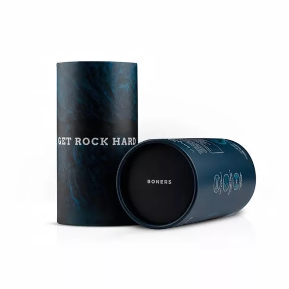 Boners - uppladdningsbar vibratoröppning onanihylsa - grå