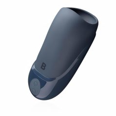 Boners - masturbator med vibrator - uppladdningsbar - grå