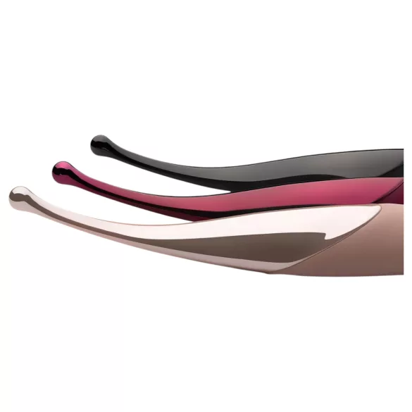 Senzi - klitorisstimulator vibrator uppladdningsbar vattentät svart