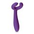 Easytoys Parvibrator - uppladdningsbar och vattentät (lila)