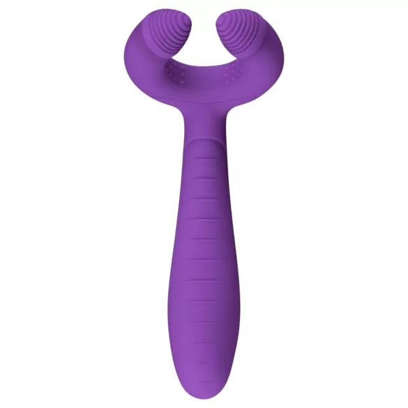 Easytoys Couple - parvibrator uppladdningsbar vattentät silikon lila