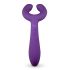 Easytoys Parvibrator - uppladdningsbar och vattentät (lila)