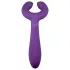Easytoys Couple - parvibrator uppladdningsbar vattentät silikon lila