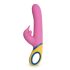 PMV20 Copy Dolphin - roterande vibrator med klitorisstimulator (rosa)