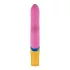 PMV20 - roterande rabbitvibrator med klitorisarm - silikon rosa