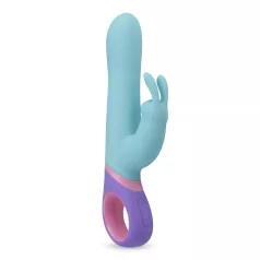   PMV20 Meta Rabbit - rabbitvibrator med roterande klitorisstimulator - mintgrön