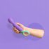 PMV20 Basstav - uppladdningsbar massager (lila)