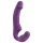 Easytoys - uppladdningsbar strap-on vibrator utan sele - lila