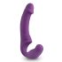 Easytoys - Uppladdningsbar Strap-On Vibrator Utan Remmar (Lila)