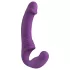 Easytoys - uppladdningsbar strap-on vibrator utan sele - lila