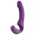 Easytoys - uppladdningsbar strap-on vibrator utan sele - lila