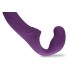 Easytoys - Uppladdningsbar Strap-On Vibrator Utan Remmar (Lila)