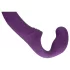 Easytoys - uppladdningsbar strap-on vibrator utan sele - lila