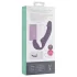 Easytoys - uppladdningsbar strap-on vibrator utan sele - lila