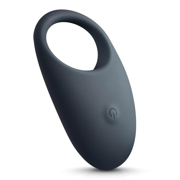 Boners - vibratorisk penisring - uppladdningsbar, vattentät - grå