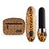 Panthra Asha - uppladdningsbar leopardsvart läppstiftsvibrator