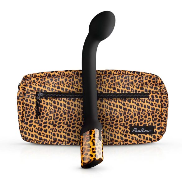 Panthra Nila - uppladdningsbar, vattentät G-punktsvibrator (leopard/svart)