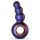 Hueman Outer Space - Uppladdningsbar Pärlad Analdildo (Lila)
