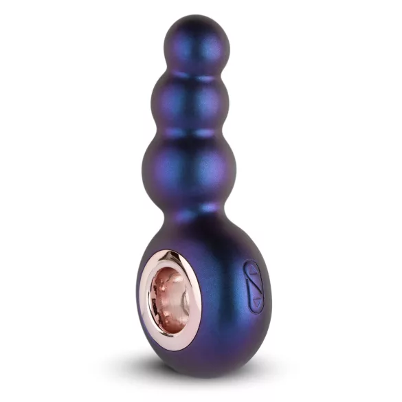 Hueman - uppladdningsbar analvibrator med pärlor - lila