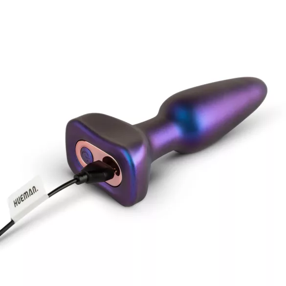 Hueman Space Force - analvibrator med stötfunktion - vattentät lila