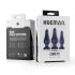 Hueman Comets - Silikon Analplugg Set (3 delar) - Lila