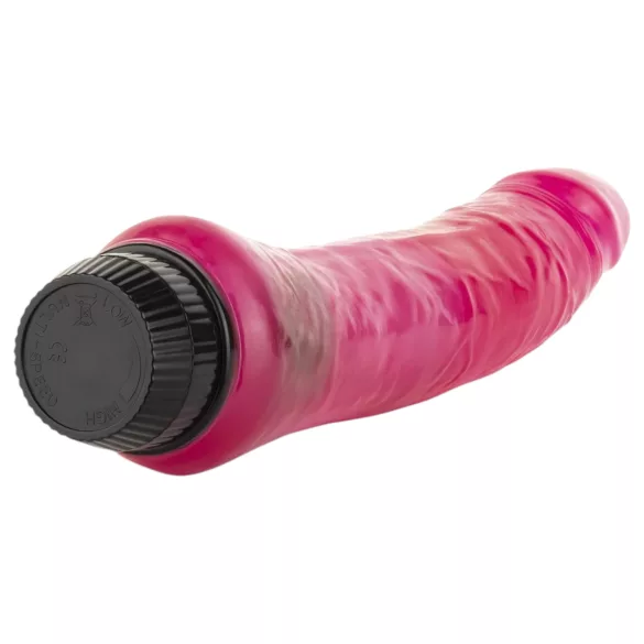 Easytoys - vibrator med realistisk känsla - jelly - rosa