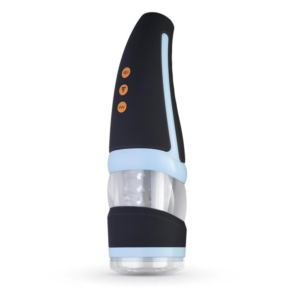 CRUIZR CP02 - Roterande vibrator för onani (svart-blå)