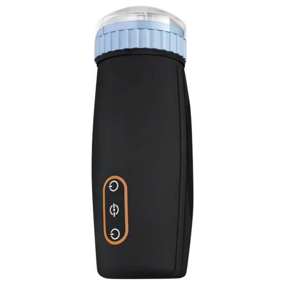 CRUIZR CM05 - uppladdningsbar stötsug masturbator (svart-blå)