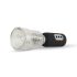 CRUIZR CS07 - laddningsbar vibratorisk penispump (svart/genomskinlig)