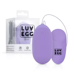   LUV EGG XL - vibrerande ägg med fjärrkontroll - uppladdningsbar - lila