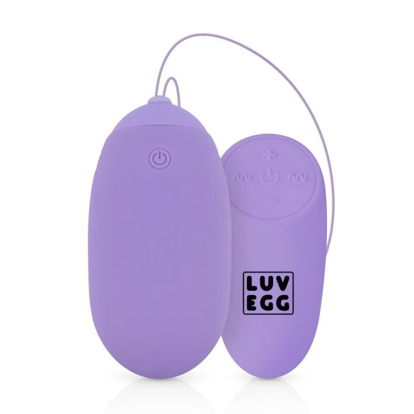 LUV EGG XL - vibrerande ägg med fjärrkontroll - uppladdningsbar - lila