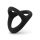 Easytoys Desire Ring - flexibel penis- och testikelring (svart)