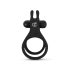 Easytoys Share Ring - vibrerande penis- och testikelring (svart)